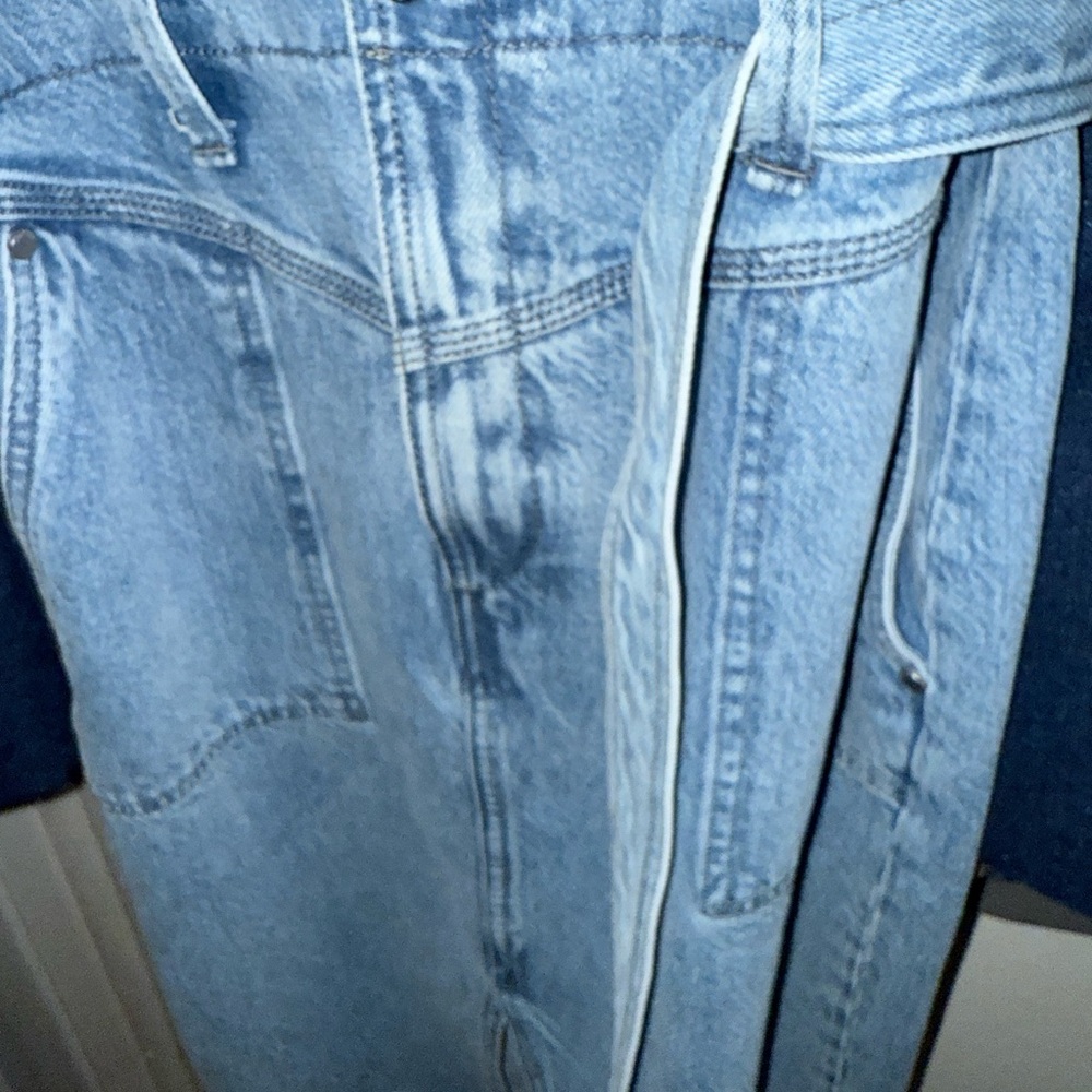 Rag & Bone Mia belted denim dress, Small - Picture 3 of 16